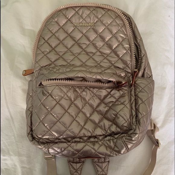 MZ Wallace metallic backpack - Picture 1 of 3